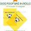Astm d 6400 certified cornstarch custom logo printed biodegradable compostable cat litter waste refill bags bagease pac