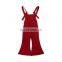 Girls Strap Sleeveless Bell-Bottom Flare Jumpsuit Romper Overall