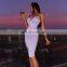 Wholesales Cheap Price Women V Neck Sexy Mini Dress Ladies Bodycon Slip Casual Dresses Women Clothing
