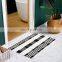 Wholesale Home Decor Fashion Cotton Woven Floor Mat Black And White Checkered Rugs for Bedroom