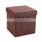 RTS Comfortable  Foldable  Storage  Ottoman For Space Saving Home Furniture Sets