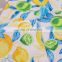 Modern Digital Print Yellow Lemon Fruit Polyester Table Runner for Dining/decoration