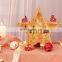 Hot Selling Nordic Style Christmas 3D Wood Star Shaped LED Table Night Light