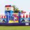 Police Station Bouncy Castle Inflatable Kids Children Funland Castles Bouncer With Slide
