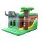 Multi-play Inflatable Elephant Bounce House With Slide