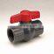 4 inch upvc/cpvc grey compact ball valve PN10 for water use