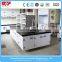 stainless steel laboratory furniture fume hood and lab island bench for work