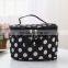 Portable lace border flower series makeup bag, large contents