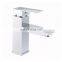 Single lever handle cold water contemporary basin tap
