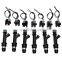6 Flow Fuel Injector 7 Connect Wires For Buick Chevy Pontaic 25323971 1P1575 New