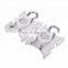 Wholesale square white blue color car POM nylon slide clip for Volvo 51321938884