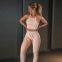 Hot Sales Girl Seamless Fitness & Yoga Wear High Quality Wholesales Workout Gym Sport Set