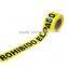 Low factory price non adhesive Hazard Warning Tape with word Prohibido el Paso OP013-14