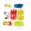 29pcs/set Soft Lures jig Lead Hooks Fishing Lure Silicone Grub Worm Soft Baits Balance spoon sequins fishing tackle set