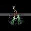 Mustad 3/0# 5/0# 7/0# slow pitch jig assist hooks Double assist jigging hooks