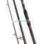 OEM 4.2M made in china carbon fibre Surf casting fishing  rod 3pcs