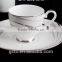 15pcs bone china tea set with streamline