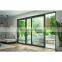 Accordion terrace sliding aluminum doors glass