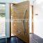 CBMMART Modern Exterior Entrance Security Wooden Main Entry Pivot Doors