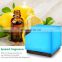 2021 New Trending  700ML Unique Square shape Big volume Essential Oil Diffusers Ultrasonic Humidifier with Remote control
