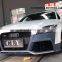 Bumper fit for TT/TTS 2008-2014 front bumper Grill side skirt Upgrade TTRS 2008-2014 Front Facelift diffuser