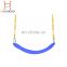Children Garden Colorful Single plastic swing sets for toddlers