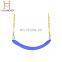 Children Garden Colorful Single plastic swing sets for toddlers