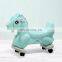 Factory Price Kindergarten Children Ride on Toys 2019 Popular Indoor 2 in 1 Plastic Rocking Horse for kids