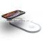 SIKENAI Qi Портативный 3 в 1 беспроводной зарядный коврик для iPhone, наушников Air Pods pro и умных часов