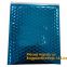 Slider Zipper Biodegradable Bubble Out Pouch Envelopes Protective Wrap Bags For Mail & Storage Bubble Mailers