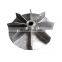Customized A356 T6 Heat Treatment Gravity Casting Half Open Aluminum Impeller