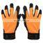 Industrial Safety Gloves Men Women Construction Polyester PU Leather Working Gloves Mechanic Work Gloves