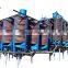 Fiberglass Graphite Titanium Chrome Ore Processing Plant Spiral Separator Coal Spiral Chute