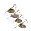 JOHNCOO Fishing Lure Spinner Bait Copper Spoon 5.6g 10g 14g Metal Bait Isca Artificial Pesca Hard Bait Fishing Tackle