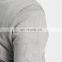 Cotton Polyester Sweat Shirt Winter Plus Size Sweat Shirt In Solid Color Oversized Sweatshirt Zipped Hoodie