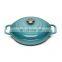 1.5Qt Soupe Camping Africa 30Cm Ensemble Indien Colorful Dinner Ware 3 In 1 European Shallow Turkey Seafood Iron Casserole
