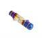 Universal Car Gold Aluminum Burnt Blue Style 18cm Shift Knob Shifter Lever Head
