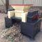 Double Shaft Scrap Metal Bucket Shredder / Iron Drum Shredder Machine