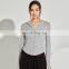 Latest Ribbed Stripe Sports Jacket Women Workout Running Casual Sweatshirt Hooded Side Pockets Long Sleeve Slim Fit Gym Top