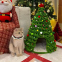 Meow Love Autumn And Winter DIY Simple Cute Christmas Tree Cat Nest Handmade Wool Material Warm And Comfortable