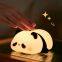High Quality LED Soft Silicone Night Light Cartoon Panda Patting Lamp Bedroom Decor Touch Sensor Table Light
