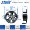 400 Circular Single-Flange External Rotor Axial Fan Industrial Equipment Cabinet Energy Reserve Cooling Fan