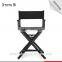 Funtional Professional Aluminum Empty foldable Make up Chair