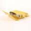 Accept OEM service. Facotry price for genuine leather yellow handbag crossbody bag