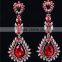 high quality fashion european styled big full diamond fashion earrings