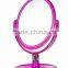 Table Decorative /Cosmetic / Plastic/ Magnifying / Colourful Makeup Mirror