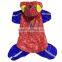 Wholesale Spring and Early Autumn Spider Dog Clothes Raincoat with Inner Mesh Fabric
