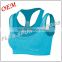 Factory OEM Dry Fit Custom Gym Sports Wholesale Small MOQ Polyester Spandex Womens Fitness Yoga Bra
