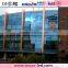 outdoor indoor rgb video advertising led clear glass led sign outdoor glass board XW5 led display