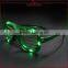 Laura Fairy Factory Direct Sell Colorful LED Party Sunglasses With Window Blinds